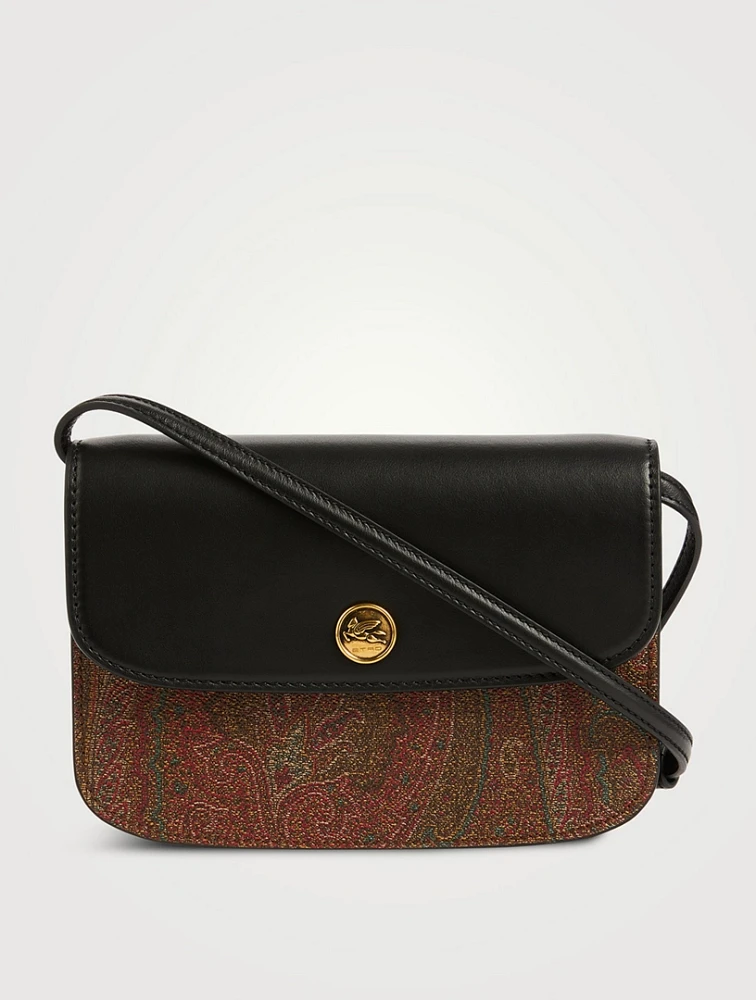 Essential Paisley Jacquard Crossbody Bag