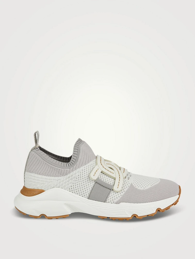 Kate Chain Knit Slip-On Sneakers