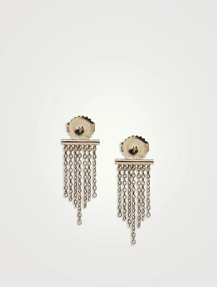 Cléo 14K Gold Fringe Earring Backings