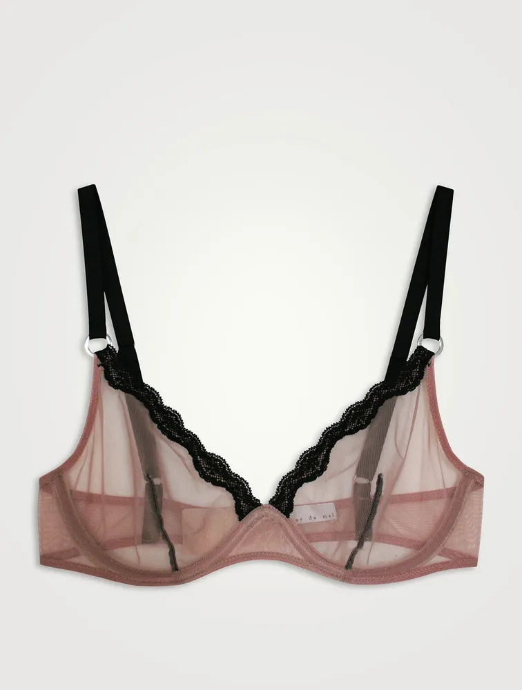 Sheer Tulle Demi Bra