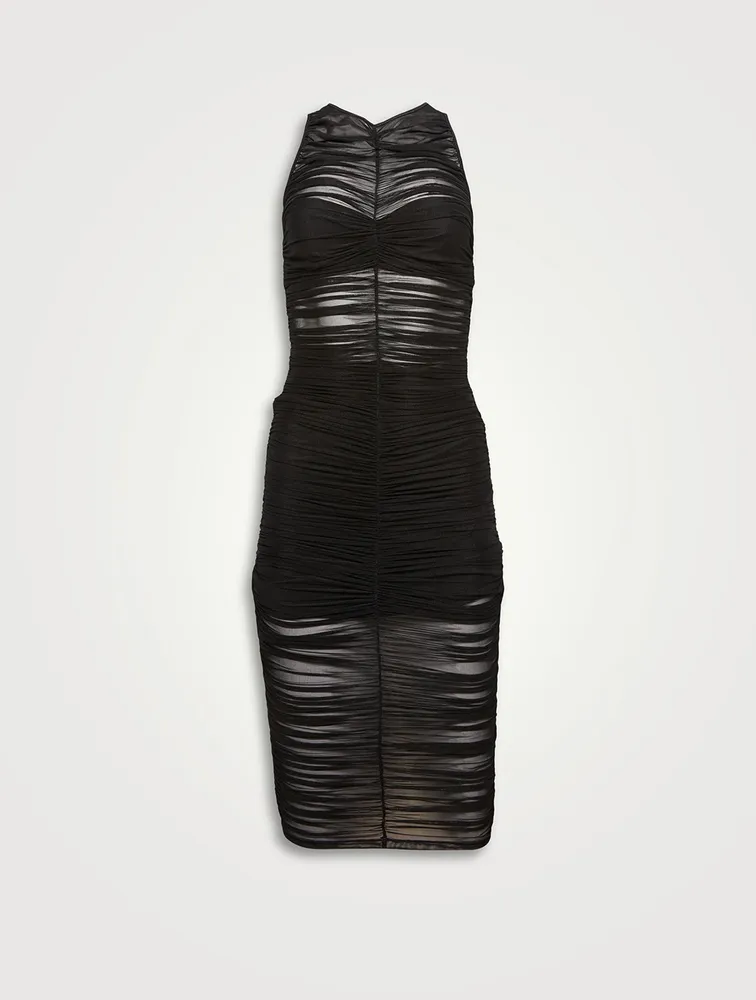 Ruched Midi Dress