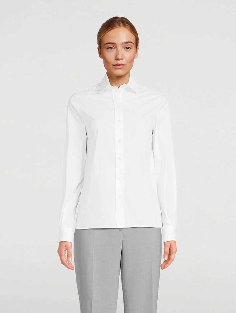 Classic Cotton-Blend Shirt