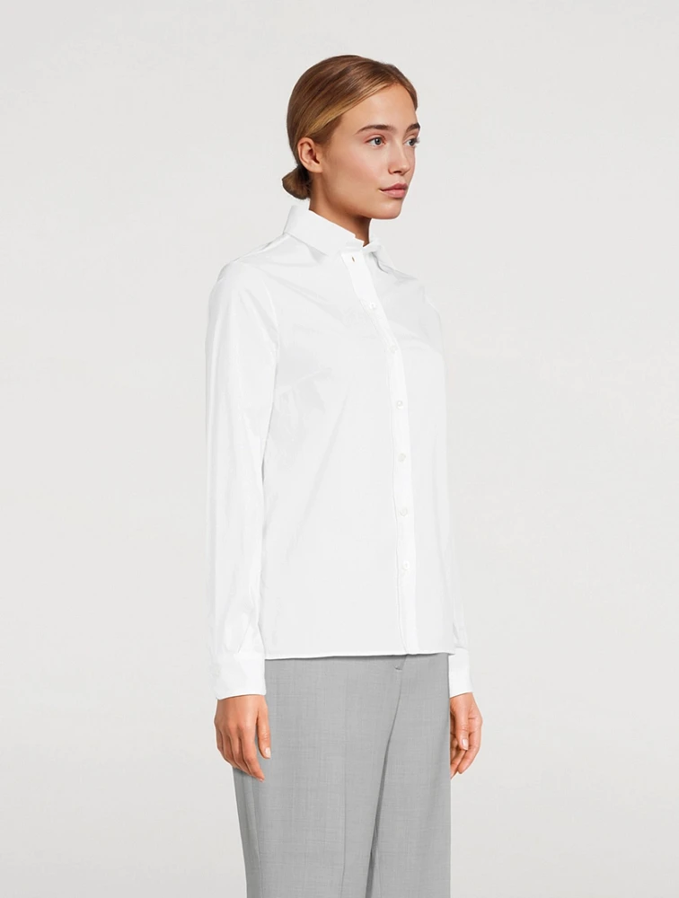 Classic Cotton-Blend Shirt