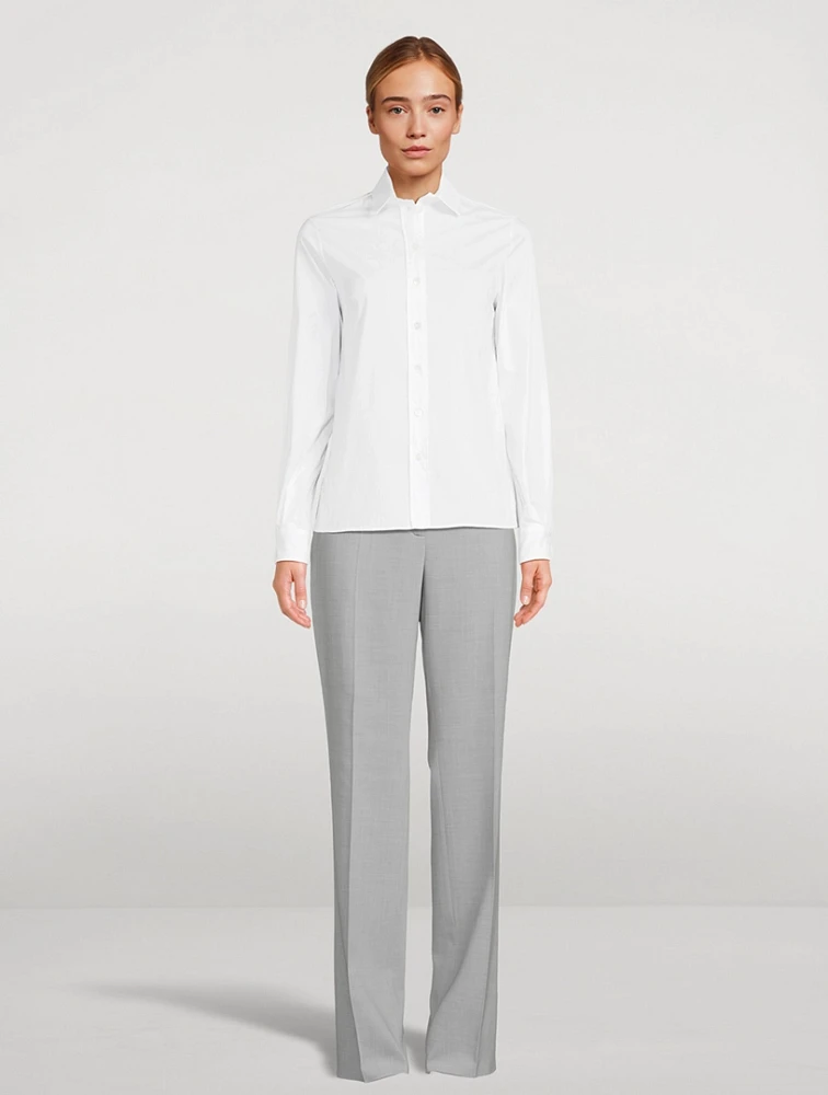 Classic Cotton-Blend Shirt