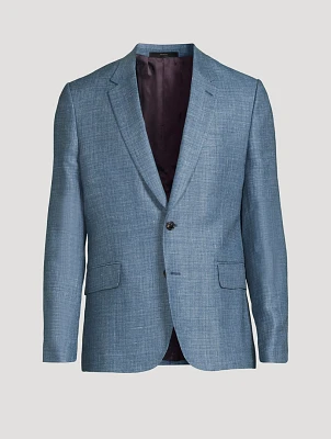 Linen And Wool Tailored Jacket