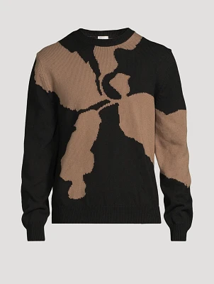 Organic Cotton Two-Tone Sweater