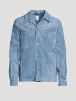 Suede Overshirt