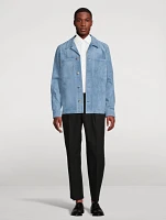 Suede Overshirt