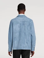 Suede Overshirt