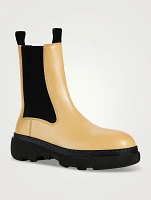 Creeper Leather Chelsea Boots
