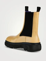 Creeper Leather Chelsea Boots