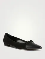 Tiaka Leather Ballet Flats