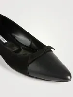 Tiaka Leather Ballet Flats