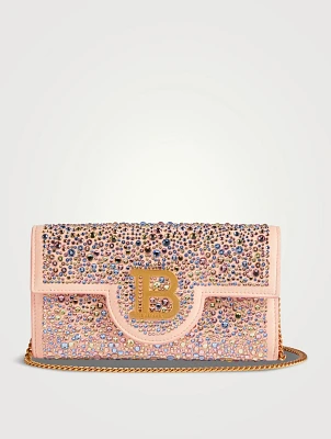 B-Buzz Embellished Leather Wallet-On-Chain