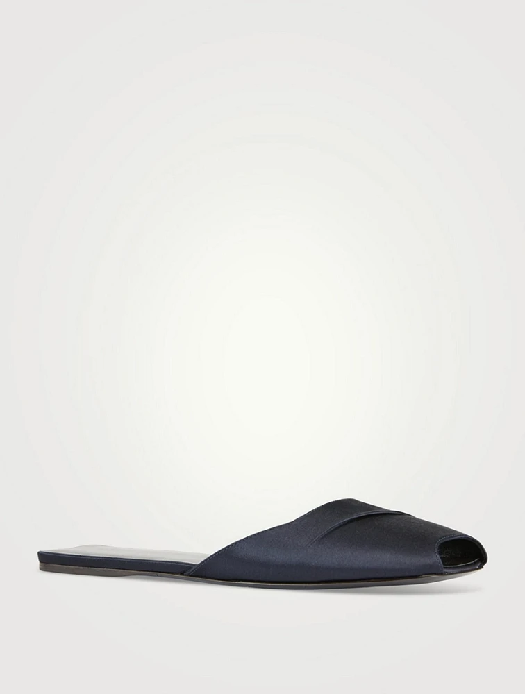 Milla Satin Slide Sandals