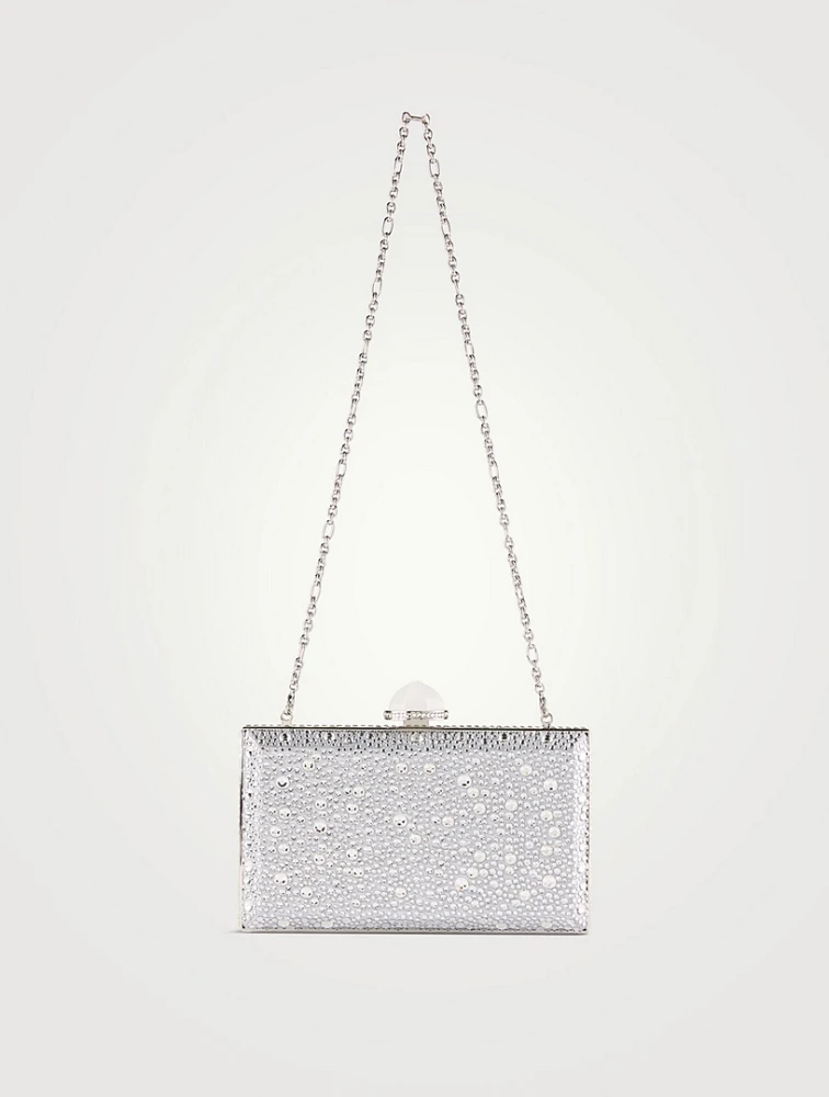 Skylar Slim Crystal Clutch