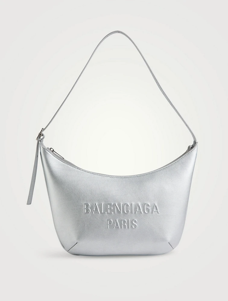 Mary-Kate Metallic Leather Sling Bag