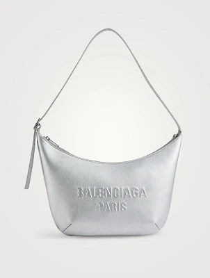 Mary-Kate Metallic Leather Sling Bag