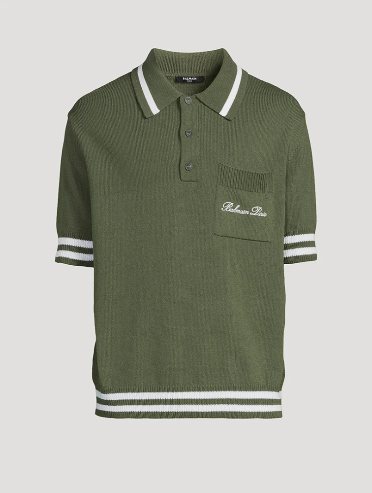 Cotton-Blend Polo Shirt