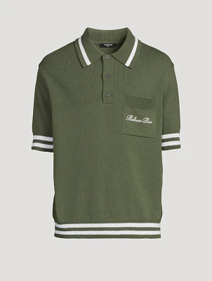 Cotton-Blend Polo Shirt