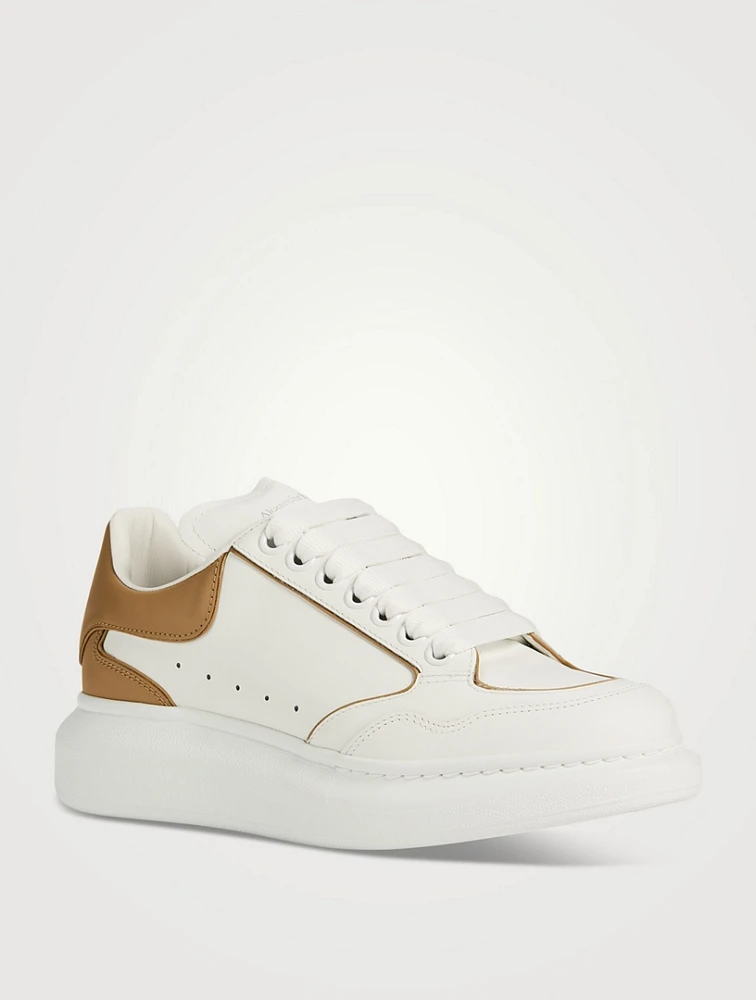 Oversized Leather Sneakers
