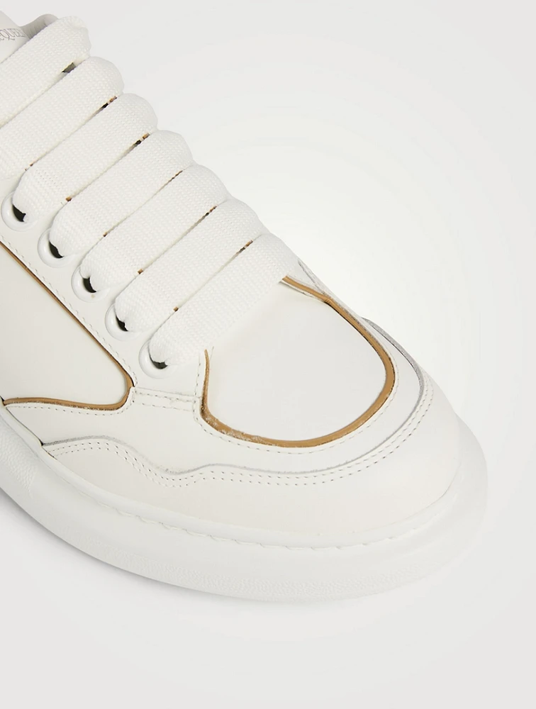 Oversized Leather Sneakers