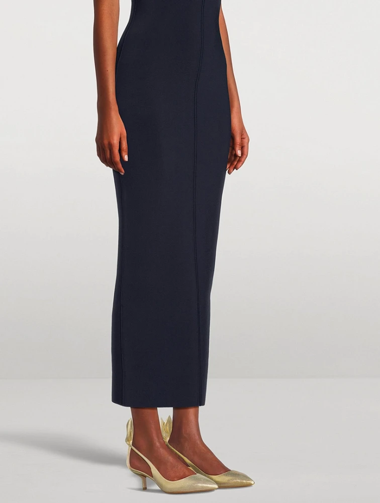 Bow Tie Metallic Leather Pumps