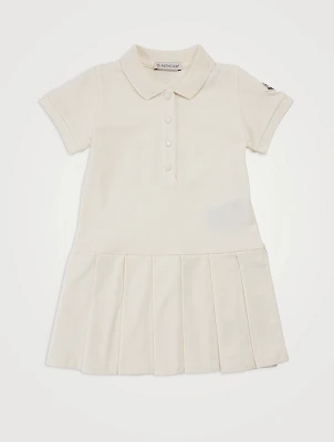Stretch Cotton Polo Dress