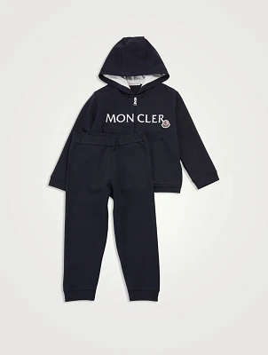 Stretch Cotton Two-Piece Set
