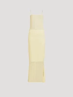 La Robe Brezza Sheer Maxi Dress