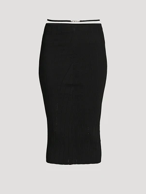 La Jupe Pralu Midi Skirt