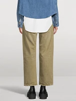 Cropped Boyfriend Jeans