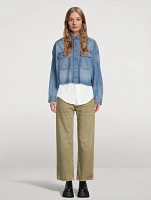 Cropped Boyfriend Jeans