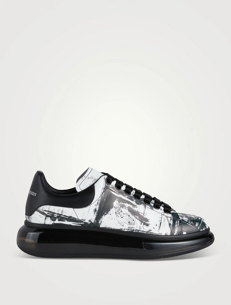 Oversized Sneakers Abstract Print