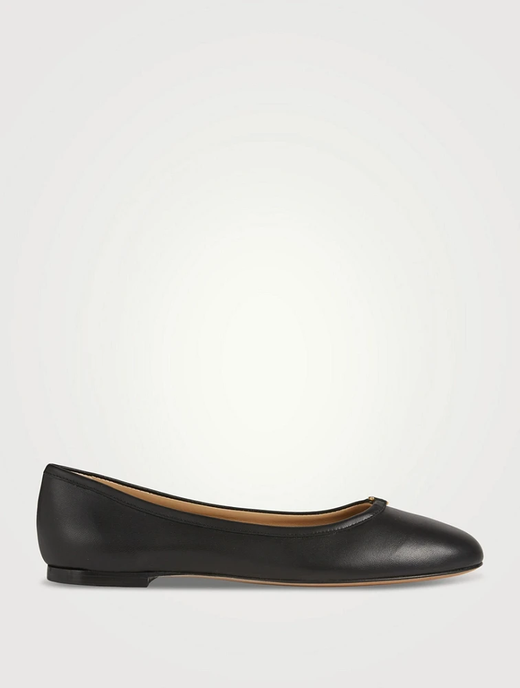 Marcie Leather Ballet Flats