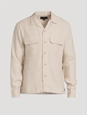 Linen Long-Sleeve Shirt