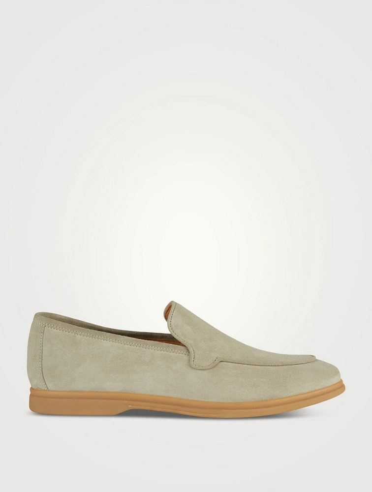 Suede Loafers