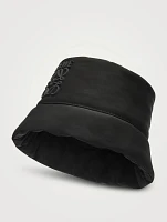 Nylon Puffer Bucket Hat