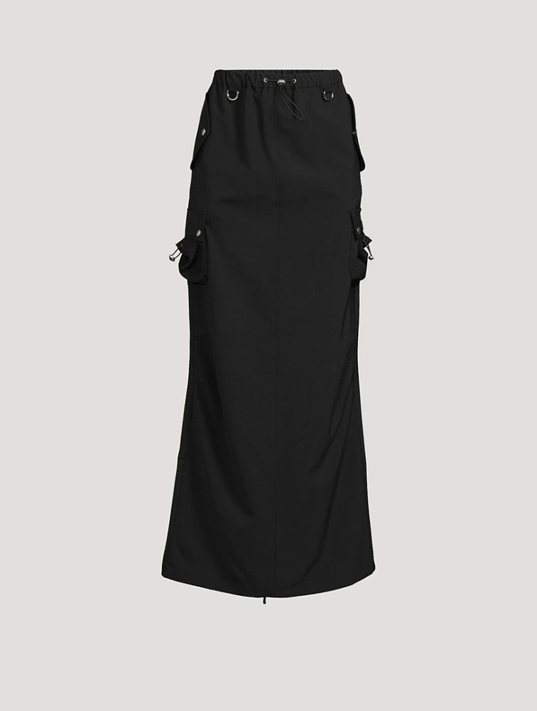 Cargo Maxi Skirt