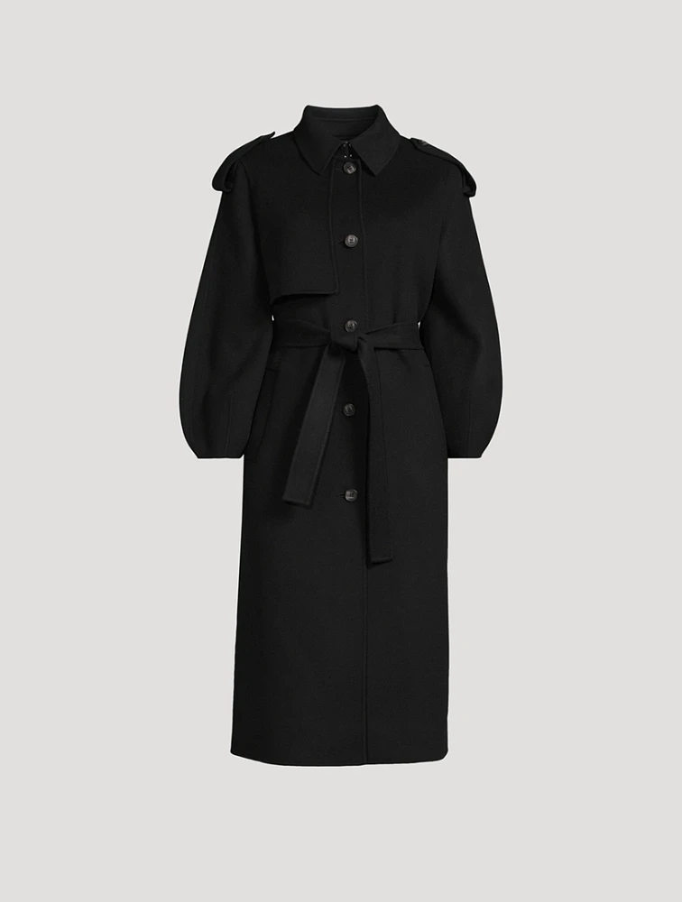 Ceyla Double-Face Wool Coat