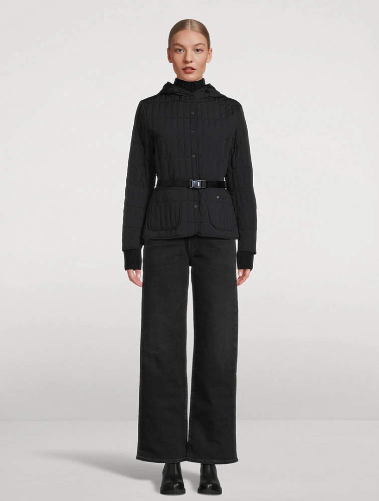 Raja Light Down Belted Jacket