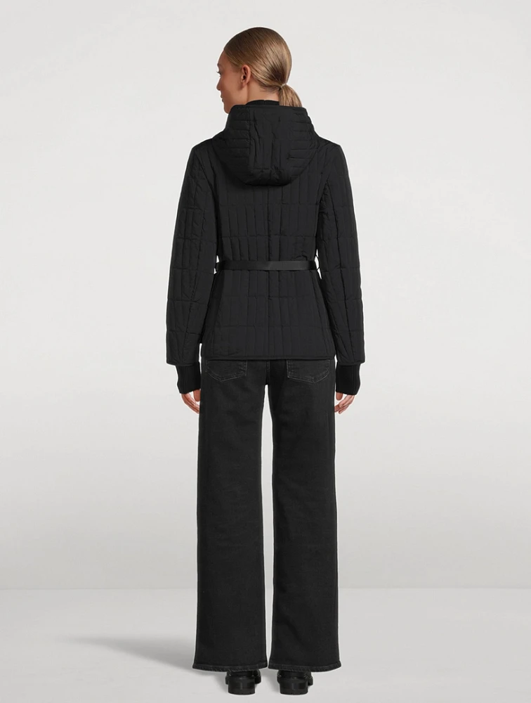 Raja Light Down Belted Jacket