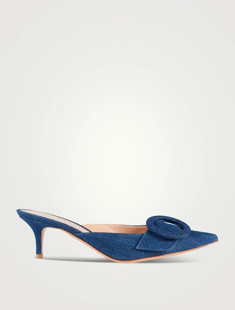 Portofino Denim Mules