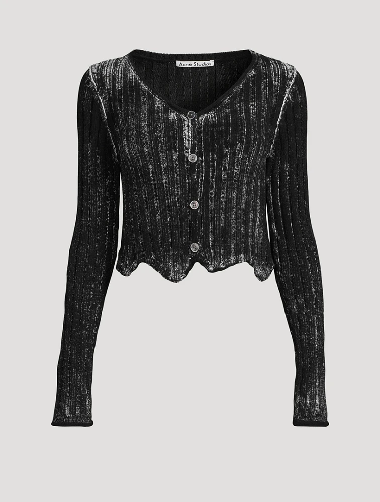 Ribbed Cardigan