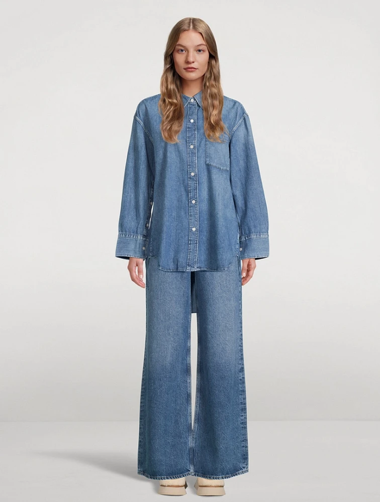 Cocoon Denim Shirt