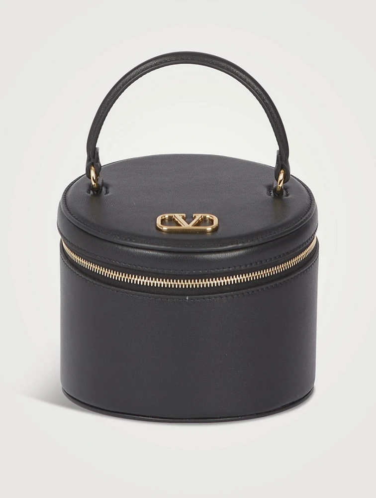 Mini VLOGO Leather Jewellery Case