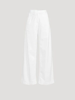 Wide-Leg Carpenter Jeans