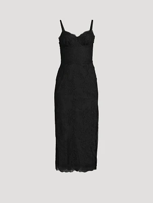 Floral Lace Slip Dress
