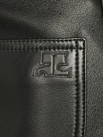 Leather Mini Skirt