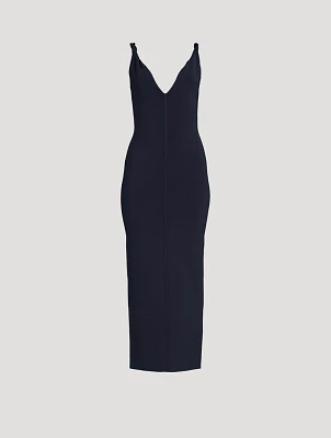 Tyra Twisted Midi Dress